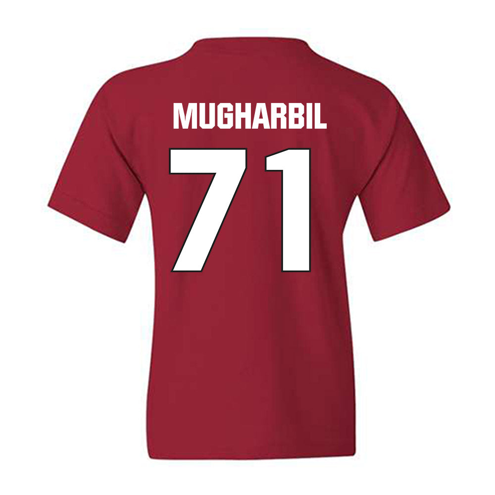 NC State - NCAA Football : Yousef Mugharbil - Sports Shersey Youth T-Shirt-1