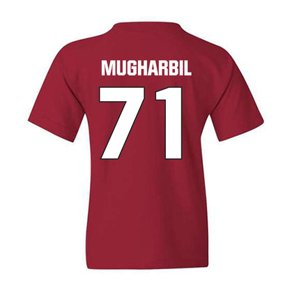 NC State - NCAA Football : Yousef Mugharbil - Sports Shersey Youth T-Shirt-1
