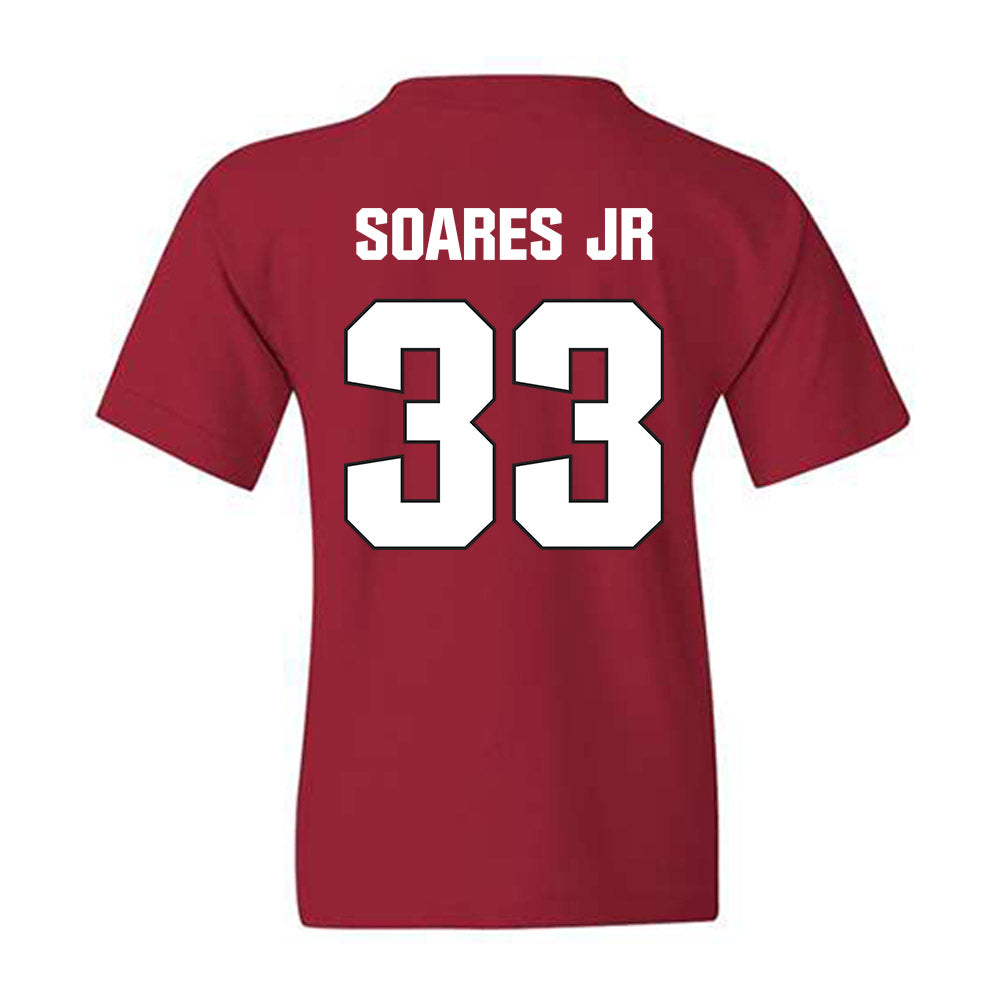 NC State - NCAA Football : Kenny Soares Jr - Sports Shersey Youth T-Shirt-1