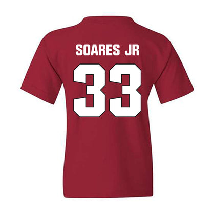 NC State - NCAA Football : Kenny Soares Jr - Sports Shersey Youth T-Shirt-1