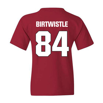 NC State - NCAA Football : Charlie Birtwistle - Sports Shersey Youth T-Shirt-1