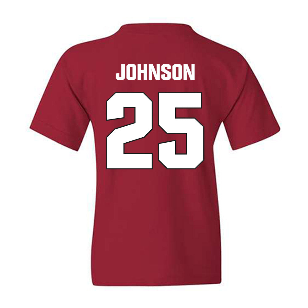 NC State - NCAA Football : Darius Johnson - Sports Shersey Youth T-Shirt-1