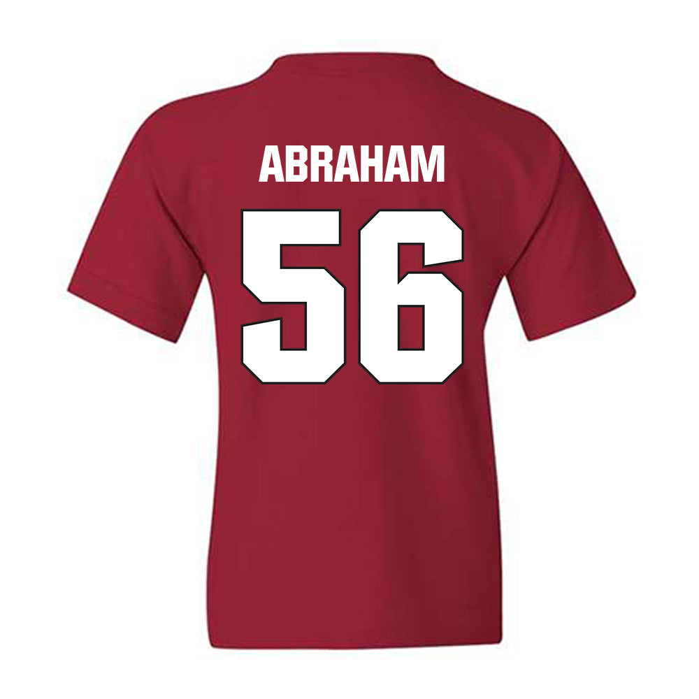 NC State - NCAA Football : Omarian Abraham - Sports Shersey Youth T-Shirt-1