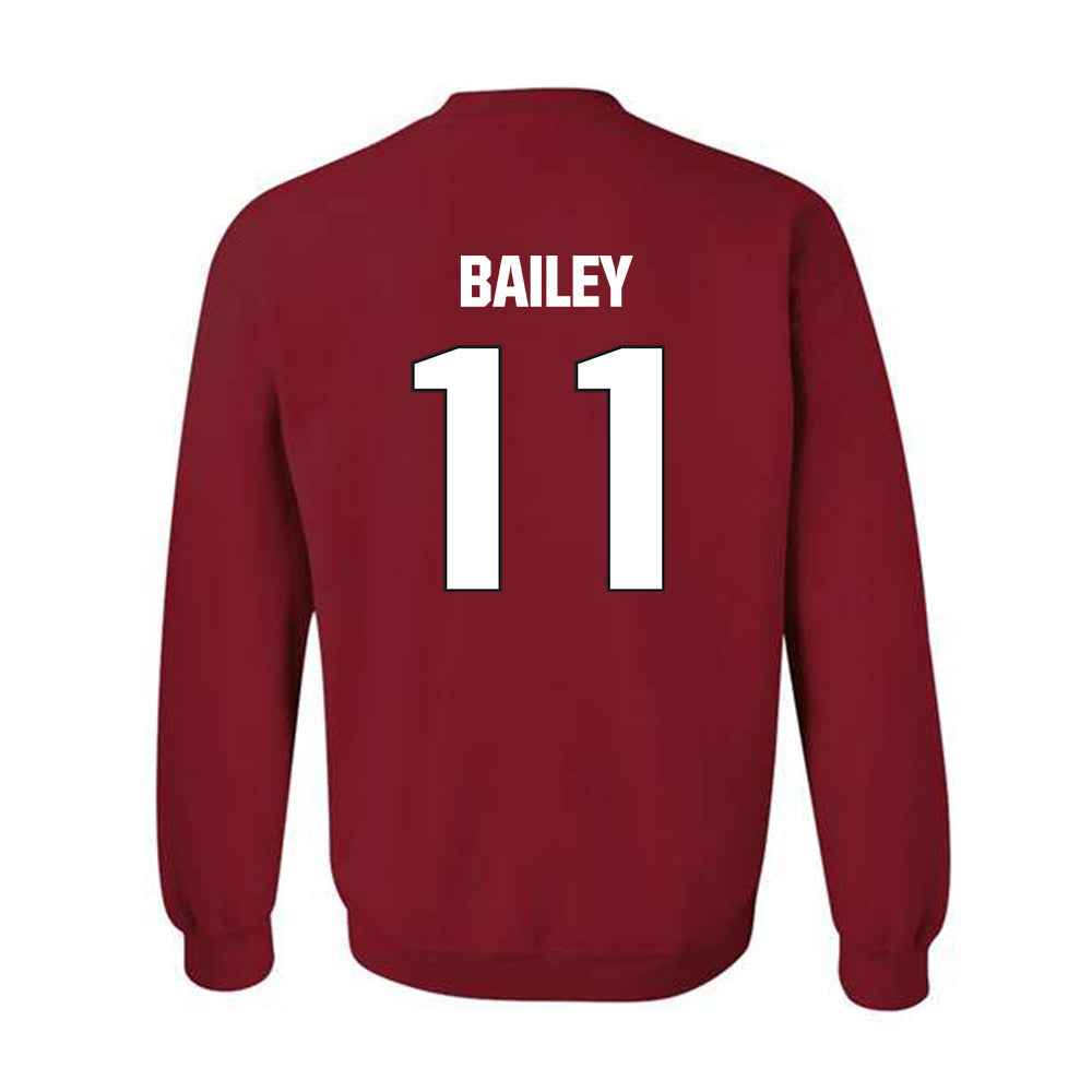 NC State - NCAA Football : Cedrick Bailey - Sports Shersey Crewneck Sweatshirt-1