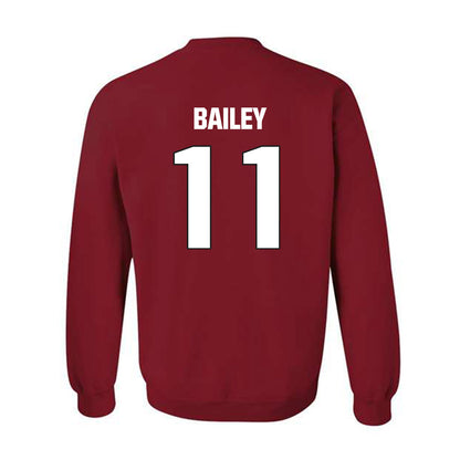 NC State - NCAA Football : Cedrick Bailey - Sports Shersey Crewneck Sweatshirt-1