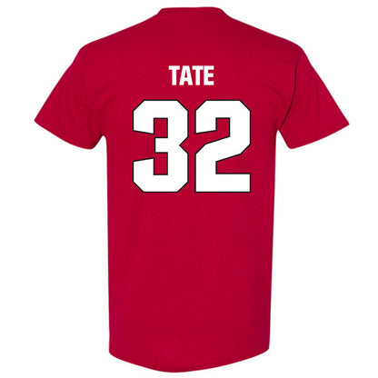 NC State - NCAA Football : Michael Tate - Sports Shersey T-Shirt-1