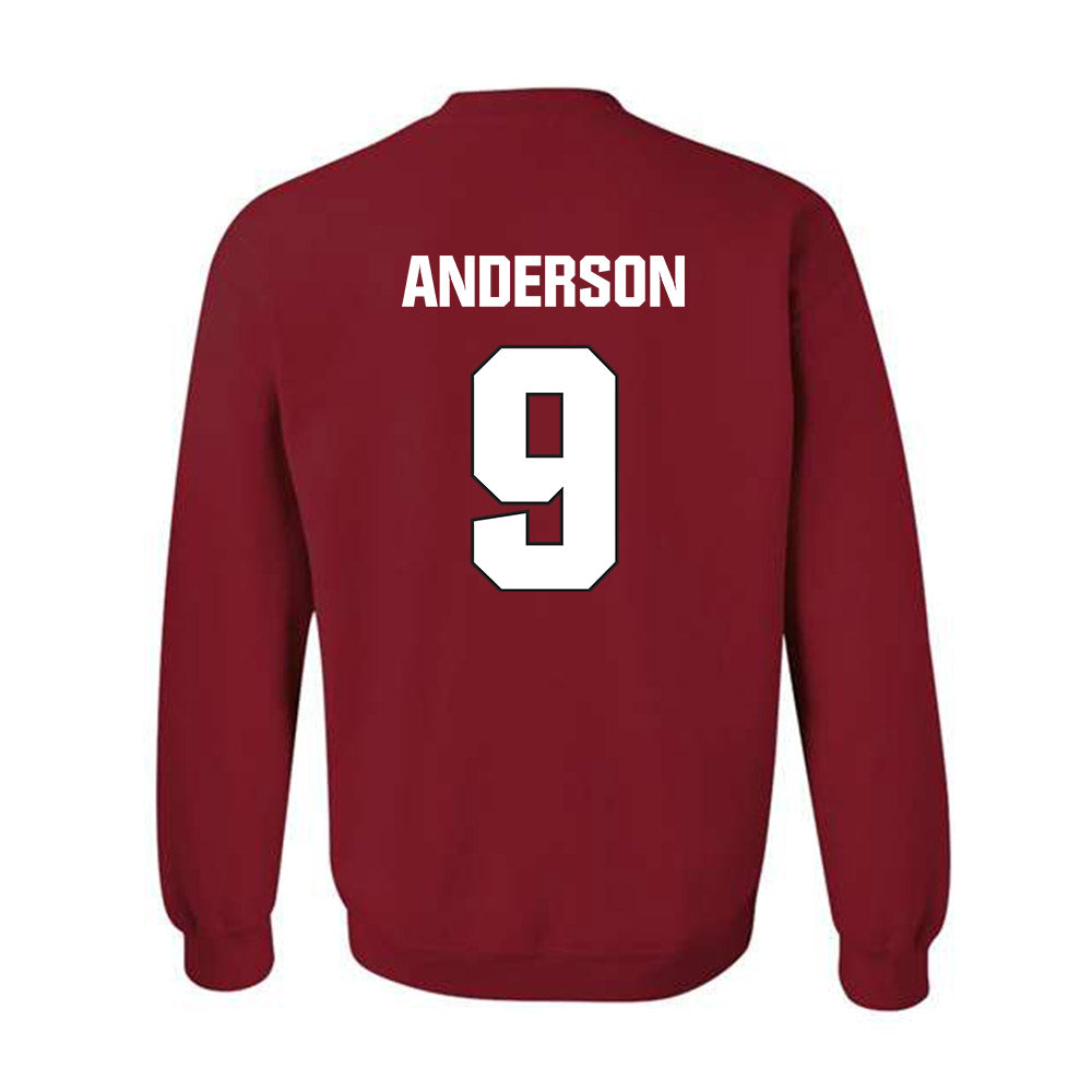 NC State - NCAA Football : Terrell Anderson - Sports Shersey Crewneck Sweatshirt-1