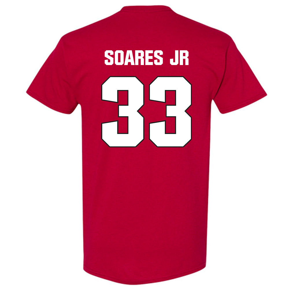 NC State - NCAA Football : Kenny Soares Jr - Sports Shersey T-Shirt-1