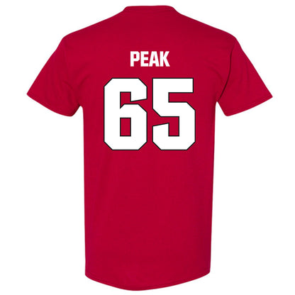 NC State - NCAA Football : Jacarrius Peak - Sports Shersey T-Shirt-1