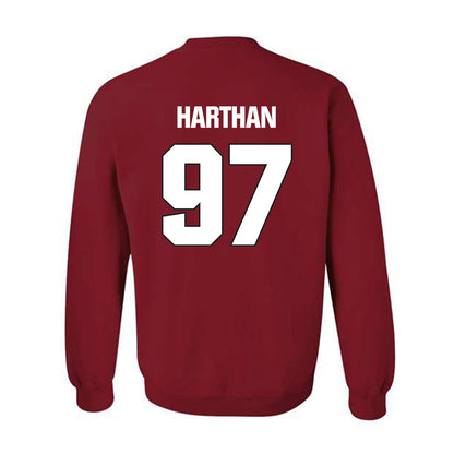 NC State - NCAA Football : Cristian Harthan - Sports Shersey Crewneck Sweatshirt-1