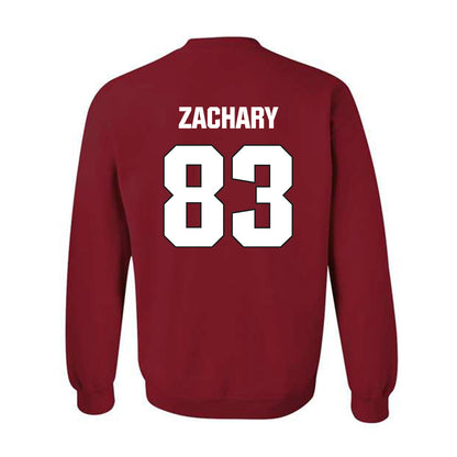 NC State - NCAA Football : Christian Zachary - Sports Shersey Crewneck Sweatshirt-1