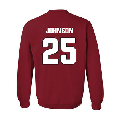 NC State - NCAA Football : Darius Johnson - Sports Shersey Crewneck Sweatshirt-1