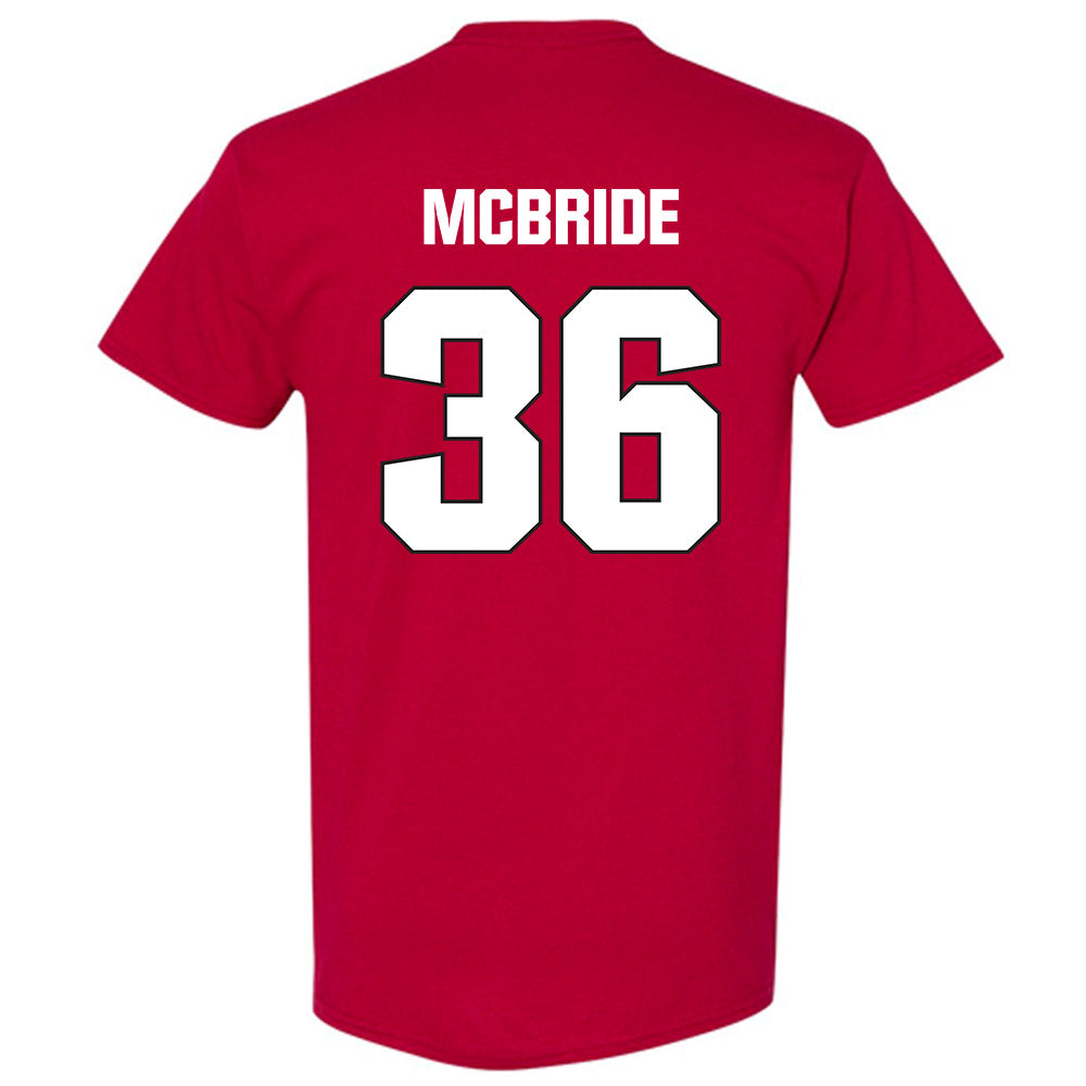 NC State - NCAA Football : Kelvon McBride - Sports Shersey T-Shirt-1