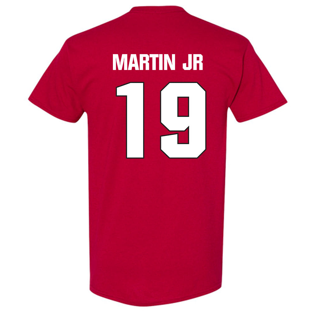 NC State - NCAA Football : KJ Martin Jr - Sports Shersey T-Shirt-1