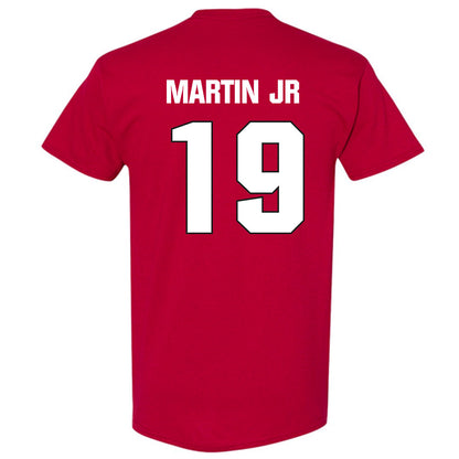 NC State - NCAA Football : KJ Martin Jr - Sports Shersey T-Shirt-1