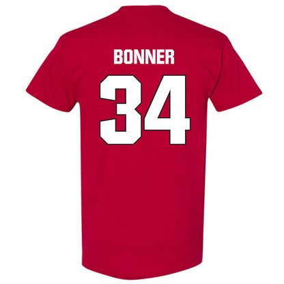 NC State - NCAA Football : Kamal Bonner - Sports Shersey T-Shirt-1