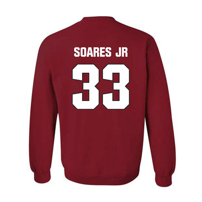 NC State - NCAA Football : Kenny Soares Jr - Sports Shersey Crewneck Sweatshirt-1