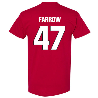 NC State - NCAA Football : Adrian Farrow - Sports Shersey T-Shirt-1