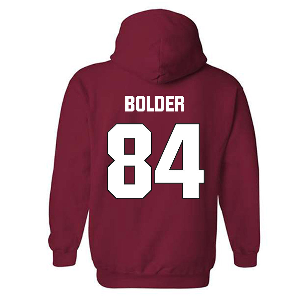 NC State - NCAA Football : Jerel Bolder - Sports Shersey Hooded Sweatshirt-1