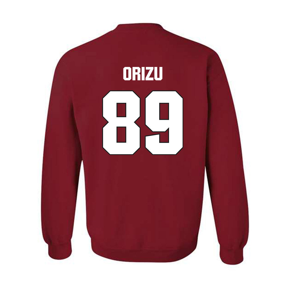 NC State - NCAA Football : Odera Orizu - Sports Shersey Crewneck Sweatshirt-1