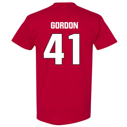 NC State - NCAA Football : Caden Gordon - Sports Shersey T-Shirt-1
