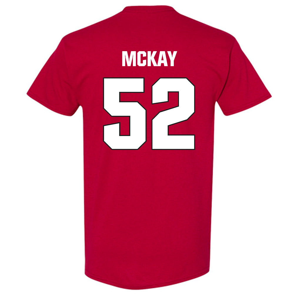 NC State - NCAA Football : Timothy McKay - Sports Shersey T-Shirt-1