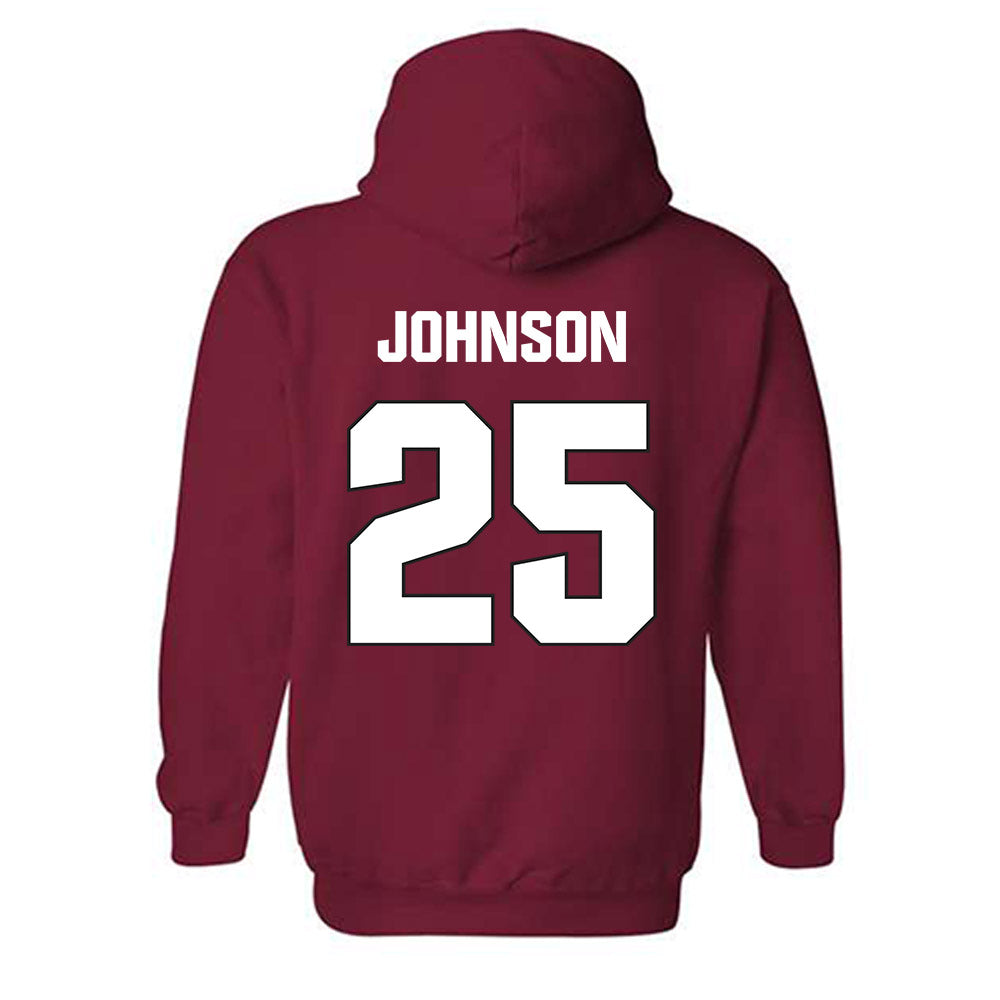 NC State - NCAA Football : Darius Johnson - Sports Shersey Hooded Sweatshirt-1