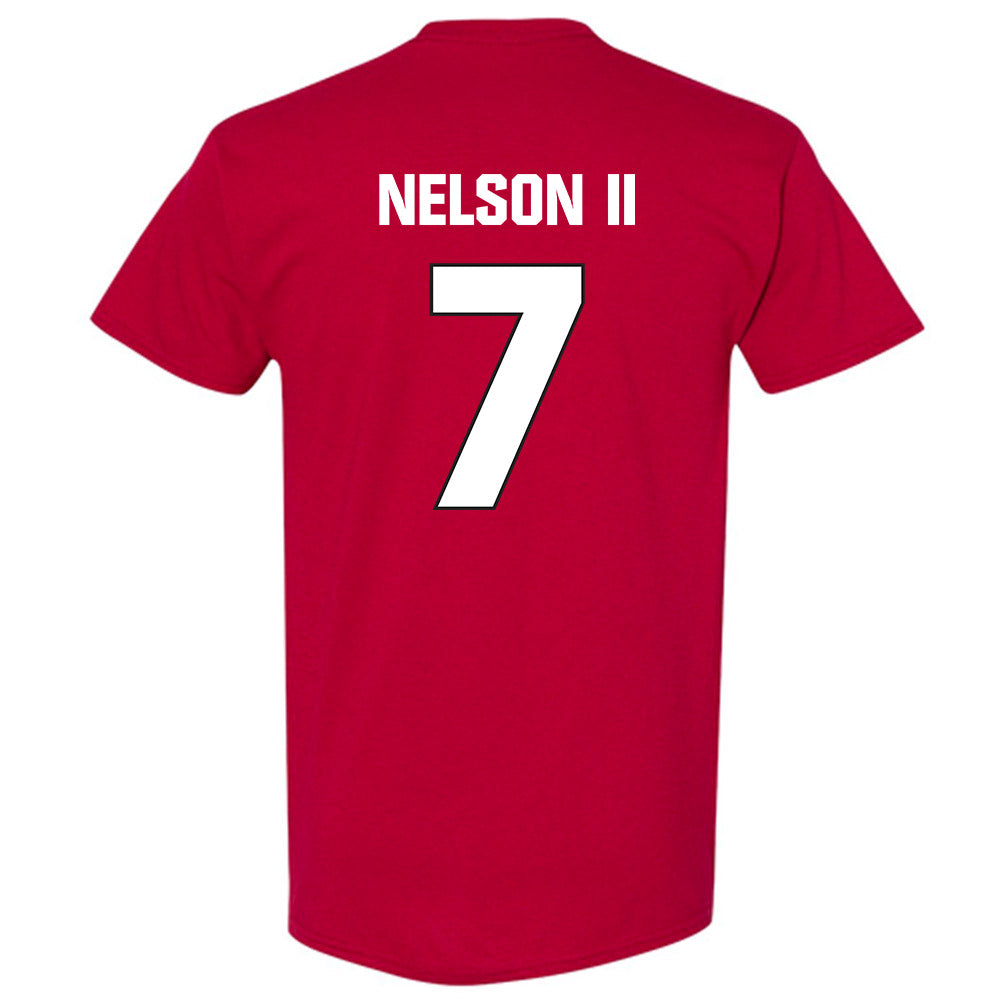 NC State - NCAA Football : Brian Nelson II - Sports Shersey T-Shirt-1