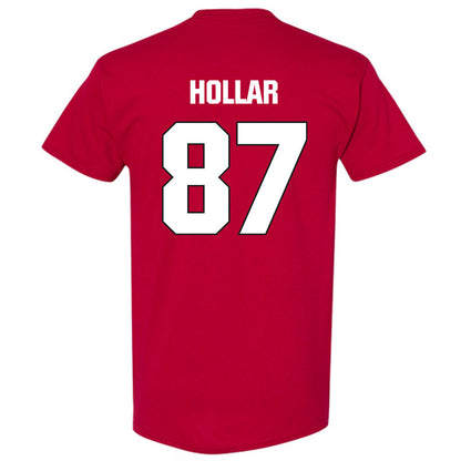 NC State - NCAA Football : Jayden Hollar - Sports Shersey T-Shirt-1