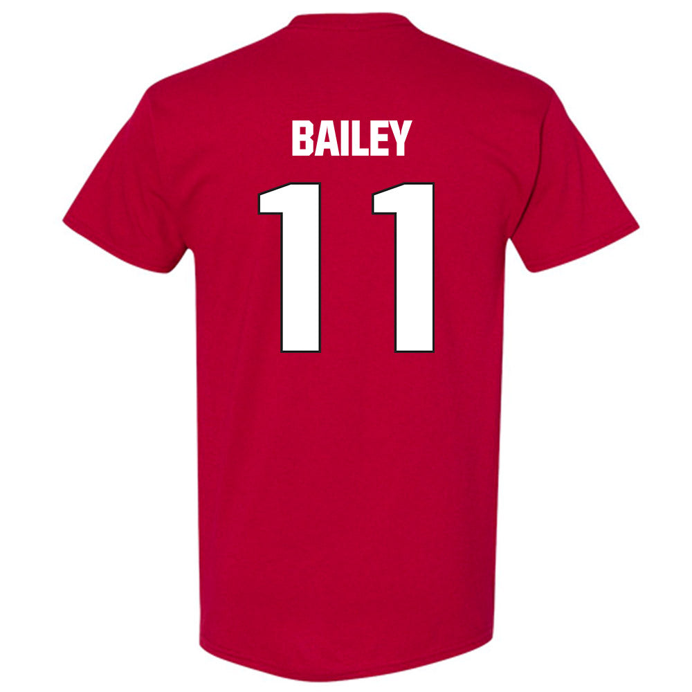 NC State - NCAA Football : Cedrick Bailey - Sports Shersey T-Shirt-1