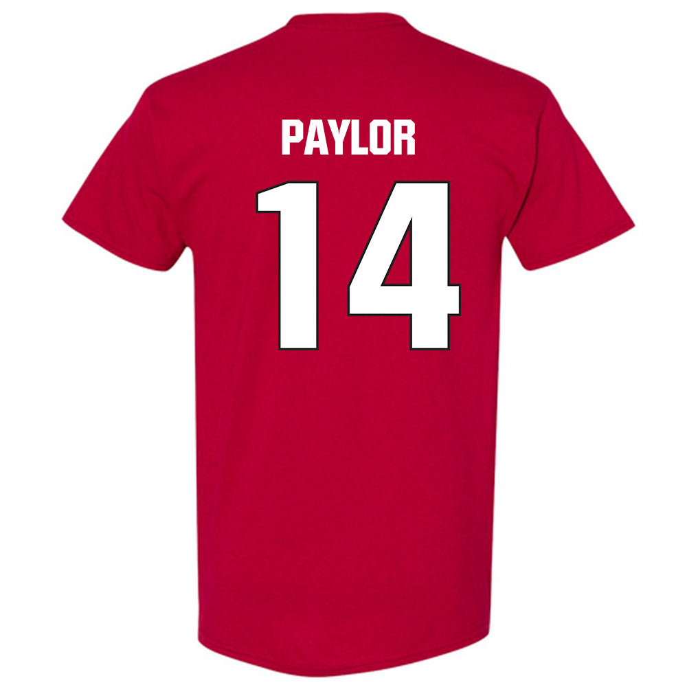 NC State - NCAA Football : Jonathan Paylor - Sports Shersey T-Shirt-1