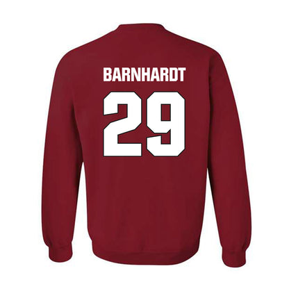 NC State - NCAA Football : Brody Barnhardt - Sports Shersey Crewneck Sweatshirt-1