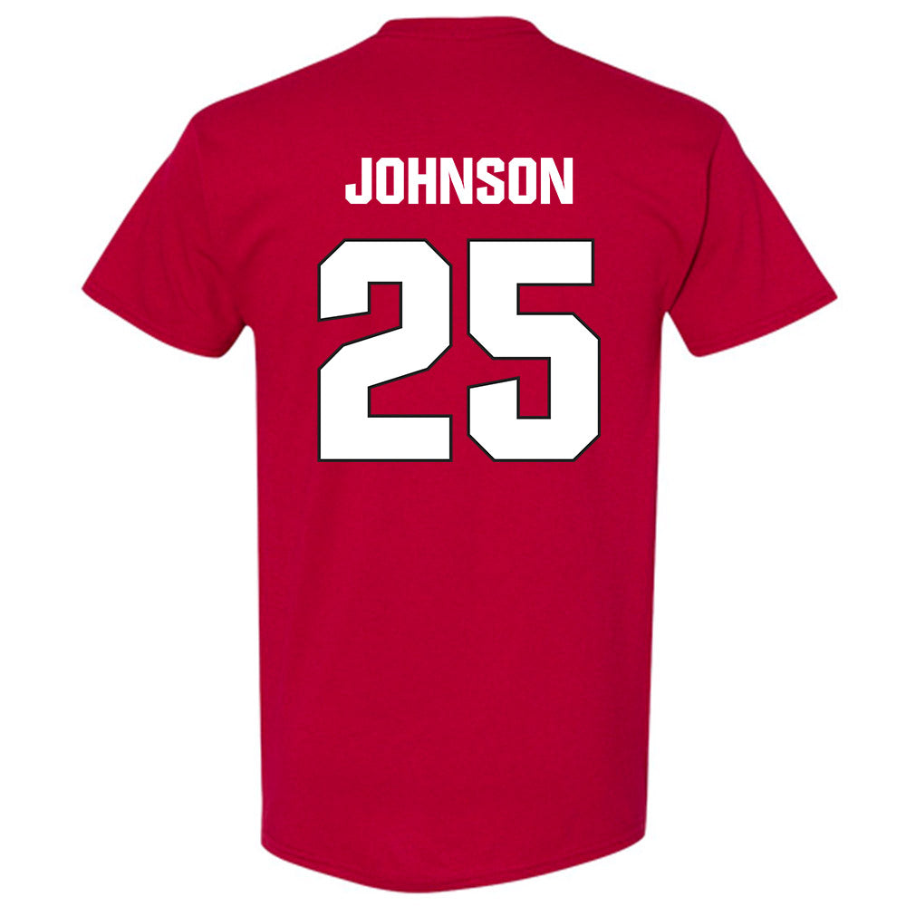 NC State - NCAA Football : Darius Johnson - Sports Shersey T-Shirt-1