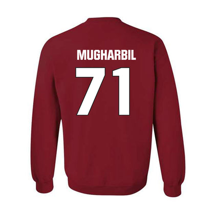 NC State - NCAA Football : Yousef Mugharbil - Sports Shersey Crewneck Sweatshirt-1