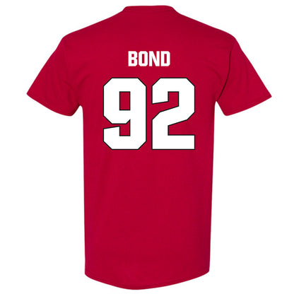 NC State - NCAA Football : Chase Bond - Sports Shersey T-Shirt-1