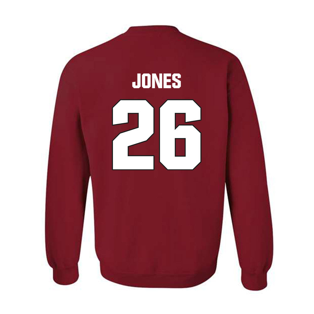NC State - NCAA Football : Isiah Jones - Sports Shersey Crewneck Sweatshirt-1