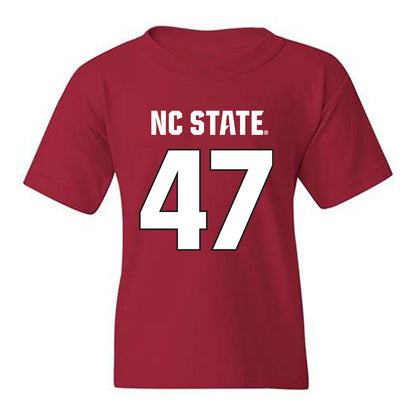 NC State - NCAA Football : Adrian Farrow - Sports Shersey Youth T-Shirt-0