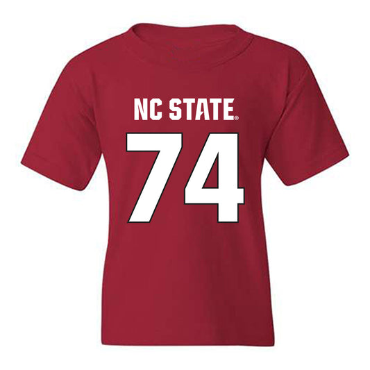 NC State - NCAA Football : Anthony Belton - Sports Shersey Youth T-Shirt-0