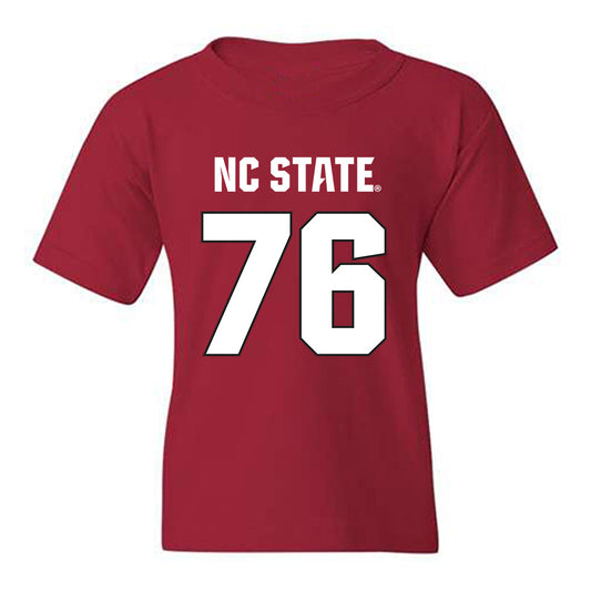 NC State - NCAA Football : Patrick Matan - Sports Shersey Youth T-Shirt-0