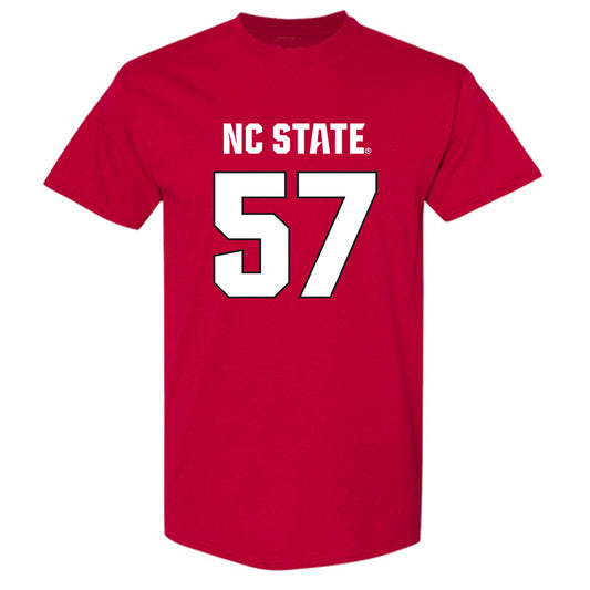 NC State - NCAA Football : Steven Stokes - Sports Shersey T-Shirt-0