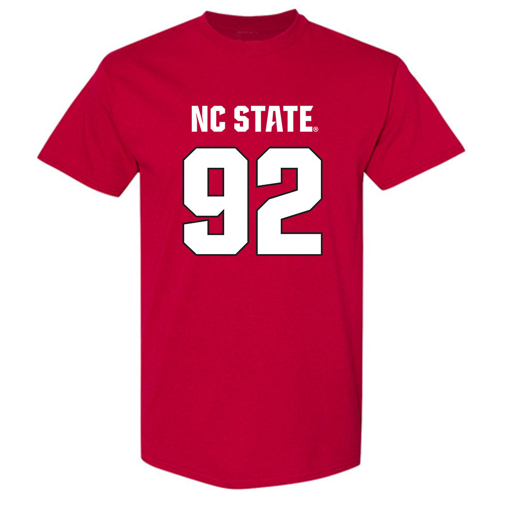 NC State - NCAA Football : Chase Bond - Sports Shersey T-Shirt-0