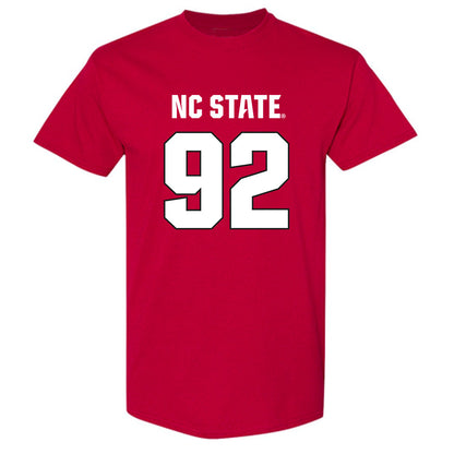 NC State - NCAA Football : Chase Bond - Sports Shersey T-Shirt-0