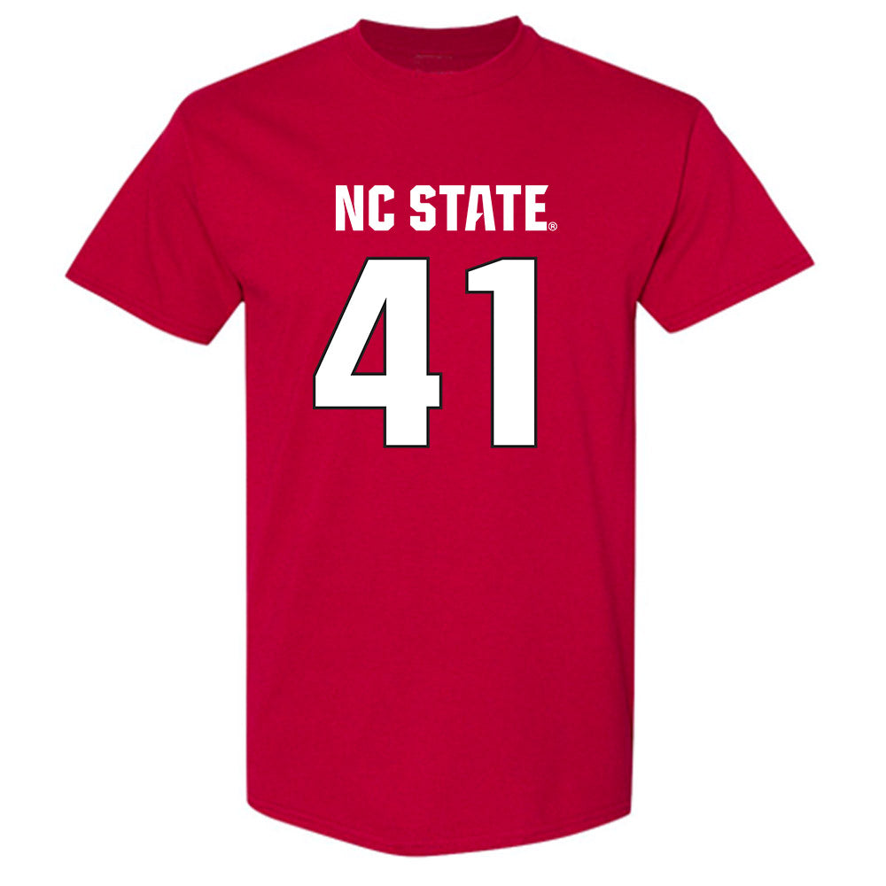 NC State - NCAA Football : Caden Gordon - Sports Shersey T-Shirt-0