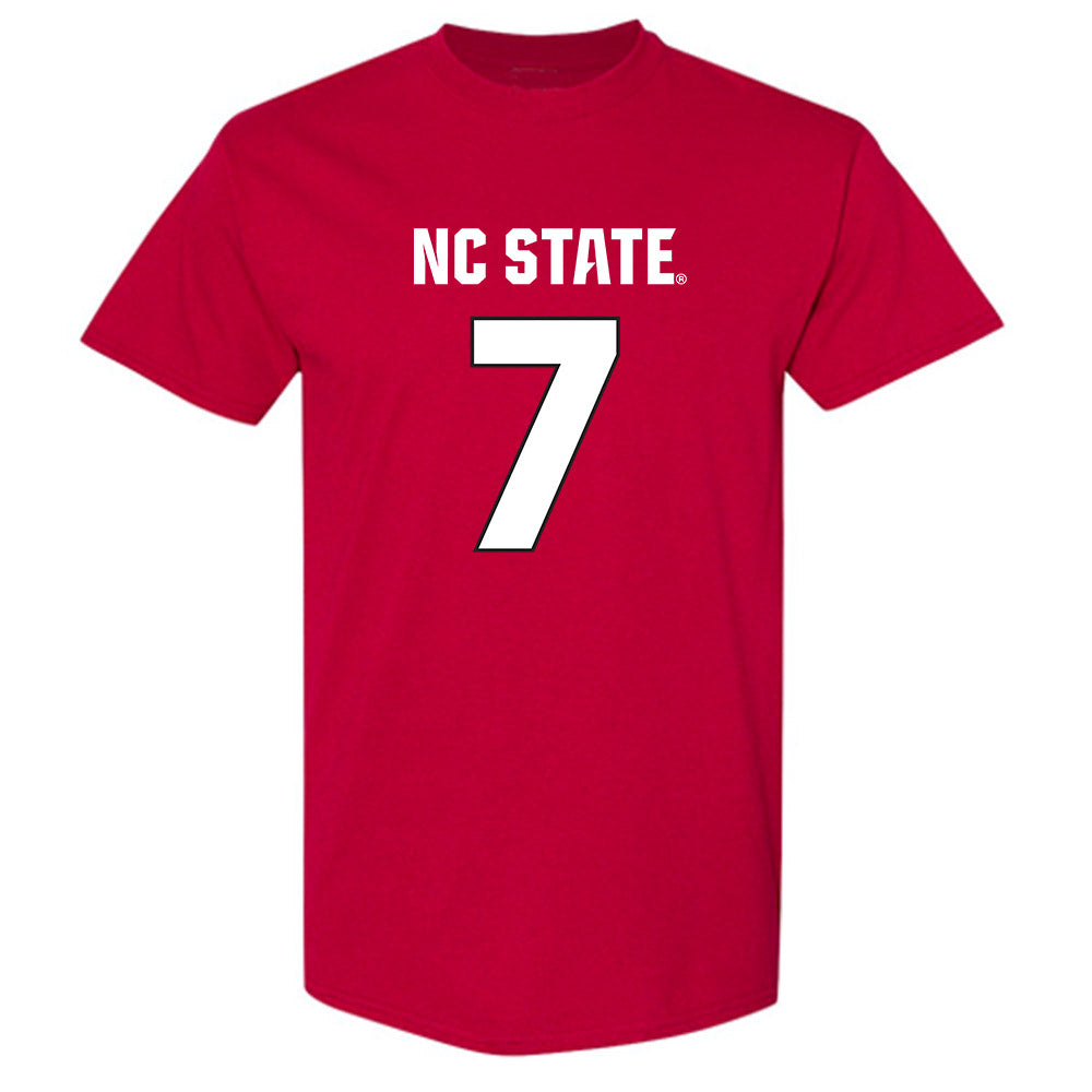 NC State - NCAA Football : Brian Nelson II - Sports Shersey T-Shirt-0
