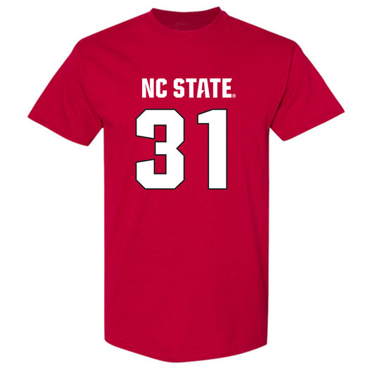 NC State - NCAA Football : Coleson Fields - Sports Shersey T-Shirt-0