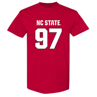 NC State - NCAA Football : Cristian Harthan - Sports Shersey T-Shirt-0
