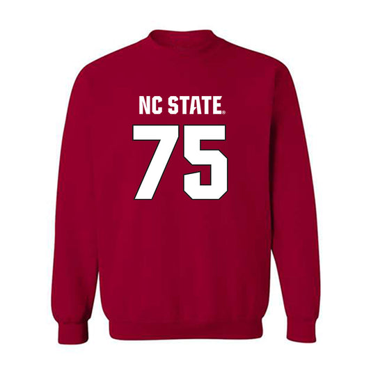 NC State - NCAA Football : Anthony Carter Jr - Sports Shersey Crewneck Sweatshirt-0