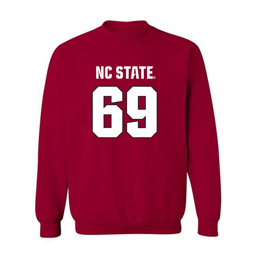 NC State - NCAA Football : Dawson Jaramillo - Sports Shersey Crewneck Sweatshirt-0