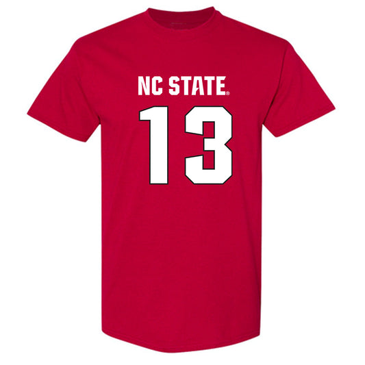 NC State - NCAA Football : Travali Price - Sports Shersey T-Shirt-0