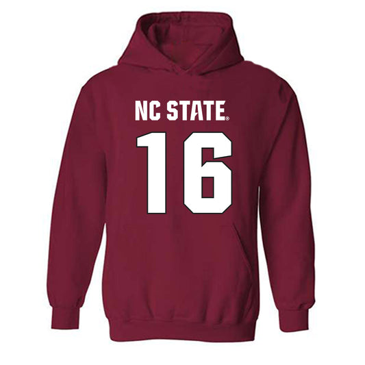 NC State - NCAA Football : Cedrick Bailey - Sports Shersey Hooded Sweatshirt-0